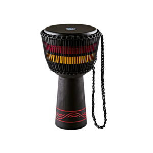 Meinl  ADJ7-XL - African Style, Rope Tuned Wood Djembe - Fire Rhythm Series