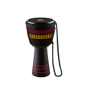 Meinl  ADJ7-L - African Style, Rope Tuned Wood Djembe - Fire Rhythm Series