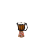 Meinl  HDJ5-XXS - African Style Mini Djembe - Python Design