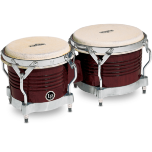 Latin Percussion M201-ABW - Bongo Set  - Matador Series - Almond Wood