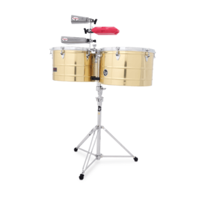 Latin Percussion LP1516-B Thunder Timbales - Brass - 15" & 16"