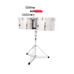 Latin Percussion LP1516-S Thunder Timbales - Steel - 15" & 16"