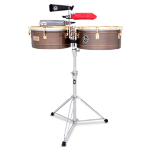 Latin Percussion LP257-KP Timbales  - 14" & 15" - Karl Perazzo Signature