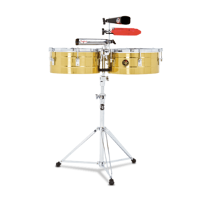 Latin Percussion LP256-B Timbales  13" & 14" - Tito Puente Signature