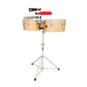 Latin Percussion LP257-BZ Timbales  14" & 15" - Tito Puente Signature