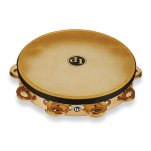 Latin Percussion LP383-BZ Pro 10" Single Row Headed Tambourine