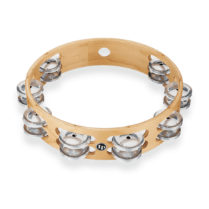 Latin Percussion LP380B-AL Pro 10" Double Row Tambourine