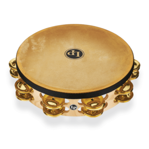 Latin Percussion LP384-BR Pro 10" Double Row Headed Tambourine