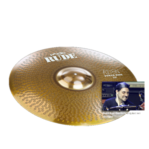 Paiste Rude Power Ride 22" - The Reign