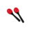 Meinl Nino NINO569R - Plastic  Egg Maracas - Red