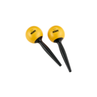 Meinl Nino NINO582Y - Plastic Maracas - Yellow