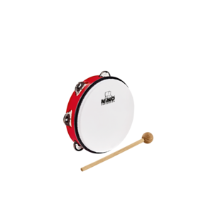 Meinl Nino NINO51R - ABS Tambourine - 8" - Red