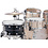 Pearl Hybrid Exotic - Kapur Fiberglass 14" x 8"