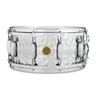 Gretsch Snare Drum - 14" x 6.5" - Hammered Chrome over Brass
