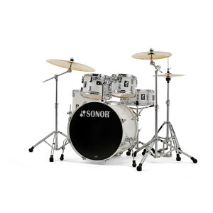 Sonor AQ1 - Stage Setup - Piano White