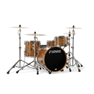 Sonor ProLite Shell Set - 320 - Chocolate Burl - No Mount