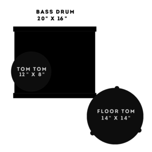 Sonor ProLite Shell Set - 320 - Fiery Red