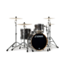 Sonor ProLite Shell Set - 320 - Ebony White Stripes - No Mount