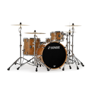 Sonor Pro Lite Shell Set - 322 - Chocolate Burl - No Mount