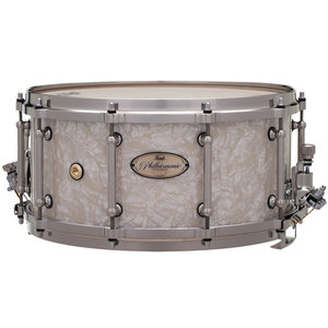 Pearl Philharmonic Snare Drum- PHP1465N405 - 14" x 6.5" - Nicotine White Marine Pearl
