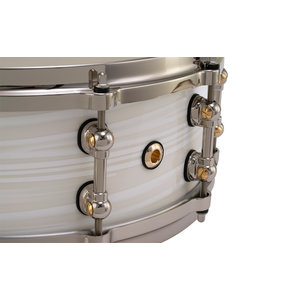 Pearl Philharmonic Snare Drum- PHTRF1465/N187 - 14" x 6.5" - Silver White Swirl