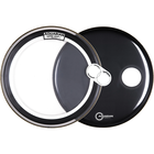 Aquarian Super Kick I - 22" - Clear Bass Set - SKP22BK