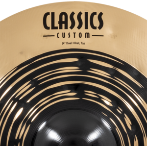 Meinl  CC14DUH  - Classics Custom - Dual Hi Hat - 14"