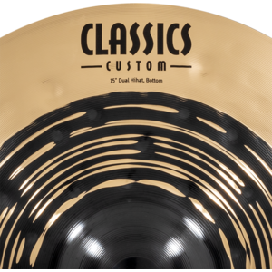 Meinl  CC15DUH  - Classics Custom - Dual Hi Hat - 15"