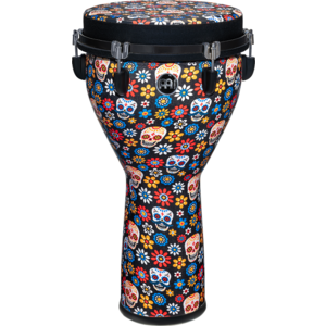 Meinl  JD12DA-DH - Jumbo Djembe - 12" - Day of the Dead - Designer Head