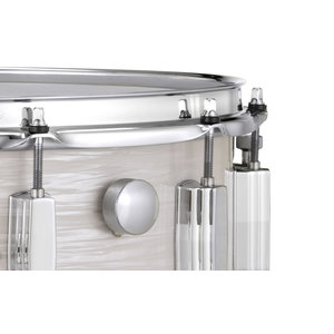 Pearl President Series - Phenolic Snare Drum - White Oyster