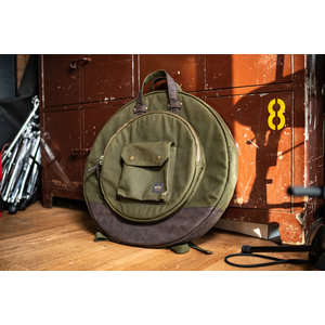 Meinl  MWC22GR - Waxed Canvas Collection - 22” Cymbal Bag Classic  Forrest Green