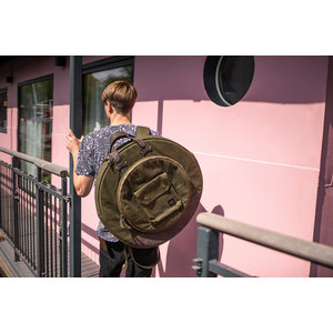 Meinl  MWC22GR - Waxed Canvas Collection - 22” Cymbal Bag Classic  Forrest Green