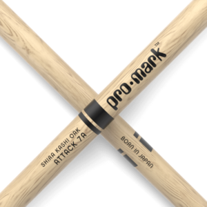 Promark 7A - Classic Attack - Oak - Oval Wood Tip - PW7AW