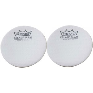 Remo FALAM Patch - 2.5" - Pair - White