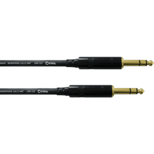 Cordial CFM3VV - Jacks stéréo m./m. - 3m