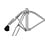 Pearl T-1035L - Double Tom Stand - L-Rods