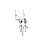 Pearl T-1035L - Double Tom Stand - L-Rods