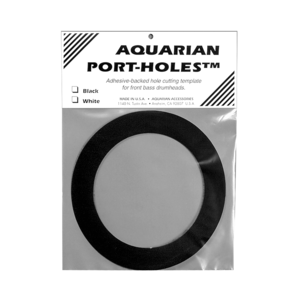 Aquarian PHBK - Bass Drum Port Hole - 5" - Black