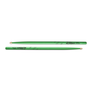 Zildjian 5A - Neon Green - Acorn Tip