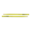 Zildjian 5A - Neon Yellow - Acorn Tip
