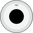 Remo Powerstroke 3 - 24" - P3-1324-10 - Clear - B.D.  - Black Dot