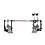 Gibraltar 5711-DB Double Bass Drum Pedal - Single Chain