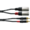 Cordial CFU3MC - REAN 2x XLR M./2x RCA - 3m