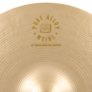 Meinl  PA14QSH - Pure Alloy Quick Sand Hi Hat - 14" - Benny Greb Signature