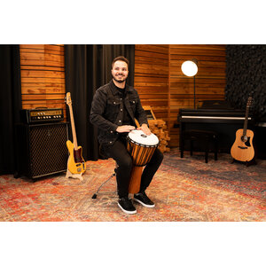 Meinl  HDJ4-L - Headliner Series Rope Tuned Djembe - Nile Series - 12"