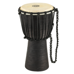 Meinl  HDJ3-S - Headliner Rope Tuned Djembe - Black River Series - 8"