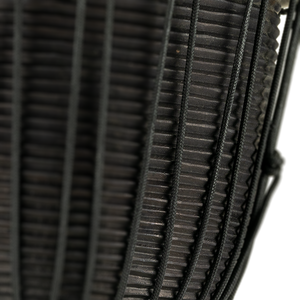 Meinl  HDJ3-S - Headliner Rope Tuned Djembe - Black River Series - 8"