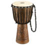 Meinl  HDJ17-L - Headliner - Rope Tuned Djembe - Artifact - 12"