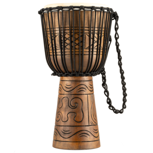 Meinl  HDJ17-L - Headliner - Rope Tuned Djembe - Artifact - 12"