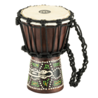 Meinl  HDJ6-XXS - African Style Mini Djembe - Dark Serpent